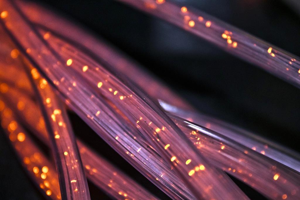 Neural network diagram on screen